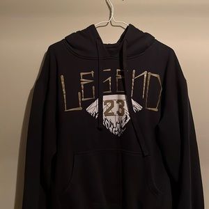Mens black hoodie 23
